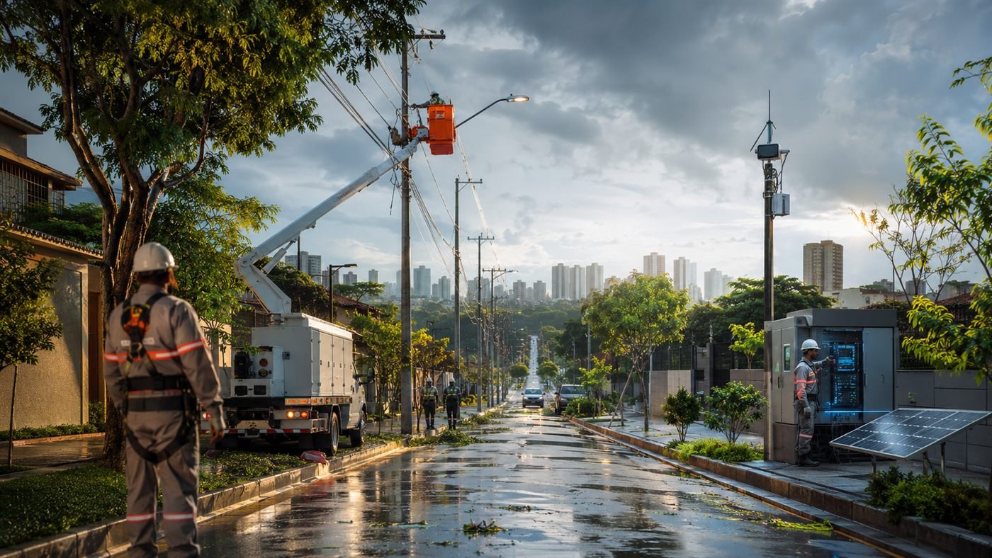 Como o setor de distribuição de energia se prepara para enfrentar as mudanças do clima no Brasil